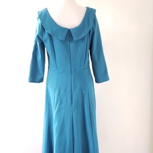 maddie ponte midi dress